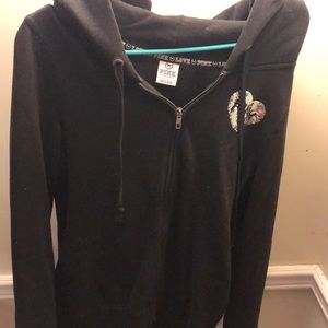 Pink zip up